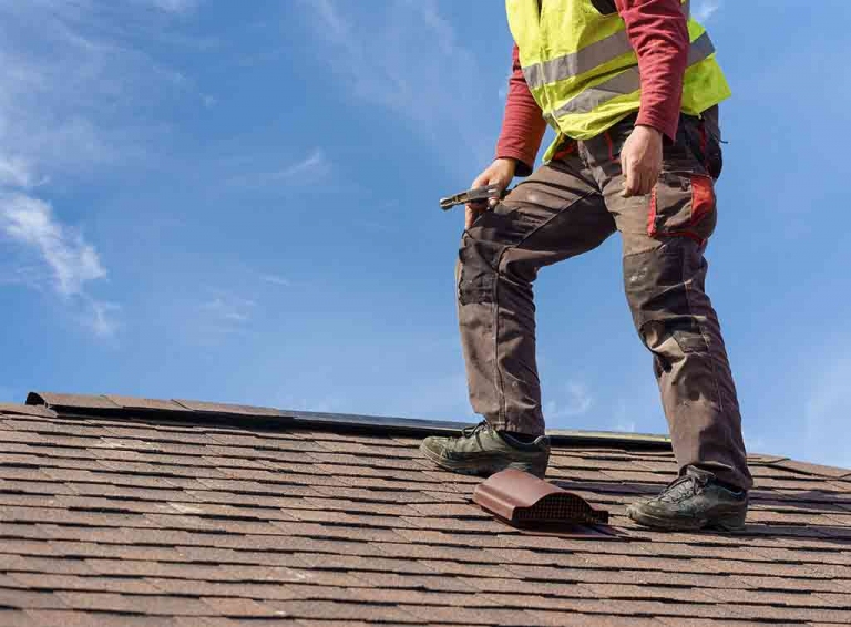 Roof inspection for repairs