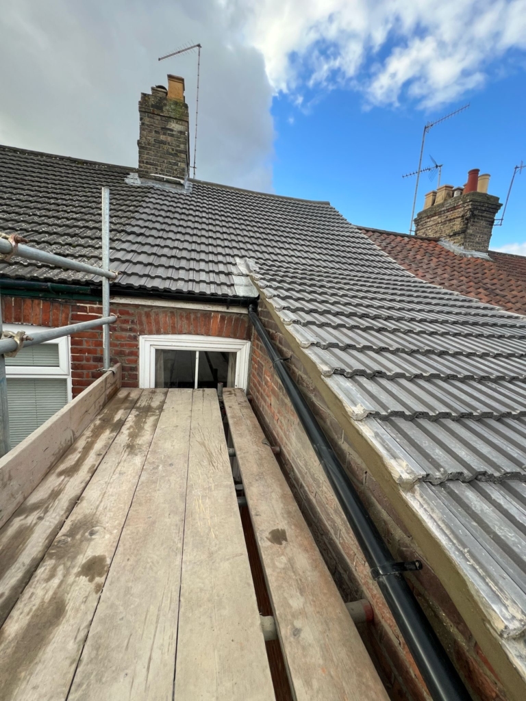 Re-roof in City Centre of Norwich