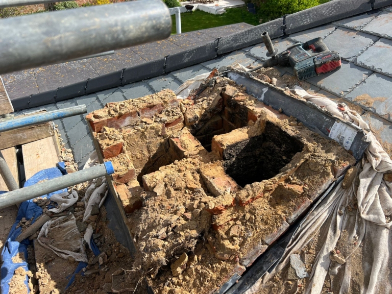 Chimney removal in Norwich